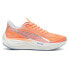 Фото #1 товара Puma Velocity Nitro 3 Lace Up Running Womens Orange Sneakers Athletic Shoes 377