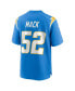 Big Boys Khalil Mack Powder Blue Los Angeles Chargers Game Jersey