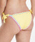 Фото #2 товара Crochet-Trim Bikini Bottoms, Created for Macy's