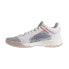 Фото #4 товара Adidas Marquee Boost Low Men's Basketball Shoes White-Off White-Cyan g27745