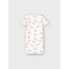 Боди Name It Orchid Pink Teddy Short Sleeve