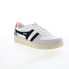 Gola Grandslam Trident CMA415 Mens White Synthetic Lifestyle Sneakers Shoes