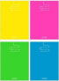 Herlitz Zeszyt A4/80K kratka Color Blocking (5szt)