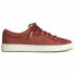 Фото #1 товара Sperry Anchor Plushwave Croc Lace Up Sneaker Womens Red Sneakers Casual Shoes ST