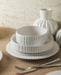 Lusso 16 Pc. Dinnerware Set, Service for 4