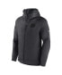 Фото #3 товара Men's Heather Charcoal New Jersey Devils Authentic Pro Road Tech Full-Zip Hoodie Jacket