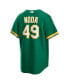 Men's Ryan Noda Kelly Green Oakland Athletics Alternate Replica Jersey