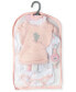 Baby Girls Ballerina Mouse 9 Piece Quilted Layette Gift Set