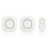 Фото #2 товара Byron DBY-24724 Wireless doorbell set BY724 - White - 85 dB - Home - Office - IP44 - 2 pc(s) - 1 pc(s)
