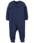 Фото #6 товара Baby 1-Piece Navy Sleep & Play Pajamas 3M
