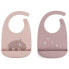 Фото #1 товара DONE BY DEER Silicone Bib 2 Pack Ozzo