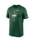 Фото #3 товара Men's Green New York Jets Legend Icon Performance T-shirt