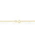 ფოტო #3 პროდუქტის Polished Rolo Link 18" Chain Necklace in 14k Gold