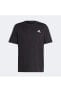 Essential Erkek Siyah Günlük T-shirt