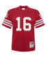 Toddler Boys and Girls Joe Montana Scarlet San Francisco 49ers 1990 Retired Legacy Jersey