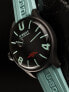 Фото #3 товара Наручные часы Bob Mackie Quartz Black Alloy Watch 37mm.