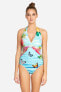 Johnny Was Costa Azul Twist One Piece Swimsuit - CSW9321-M Retail $198.00