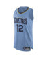 Фото #1 товара Men's Ja Morant Light Blue Memphis Grizzlies Authentic Player Jersey - Statement Edition