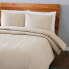 3pc King Tenley Duvet Cover Set Beige - Laurel & Mayfair