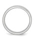 ფოტო #2 პროდუქტის Cobalt Beveled Edge Satin Wedding Band Ring