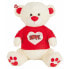 Teddy Bear Love Glitter T-shirt Beige 90 cm
