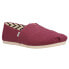 Фото #2 товара TOMS Alpargata Canvas Slip On Womens Red Flats Casual 10017715T