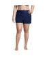 Фото #2 товара Plus Size 3 Inch Quick Dry Swim Shorts with Panty