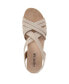 ფოტო #4 პროდუქტის Women's Mallory Strappy Wedge Sandals