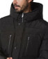 Men's Yarmouth Micro Sheen Parka Jacket with Fleece-Lined Hood