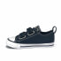 Повседневная обувь детская Converse Chuck Taylor All Star Тёмно Синий Velcro