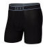 SAXX 294666 Men's Underwear COOLING HYDRO Boxer Briefs - Black, X-Large