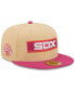 ფოტო #1 პროდუქტის Men's Orange, Pink Chicago White Sox 1933 MLB All-Star Game 50th Anniversary Mango Passion 59FIFTY Fitted Hat