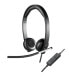 Фото #1 товара Logitech USB Headset Stereo H650e - Wired - Office/Call center - 50 - 10000 Hz - 120 g - Headset - Black - Silver