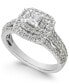 ფოტო #1 პროდუქტის Diamond Princess Cut Engagement Ring (1 ct. t.w.) in 14k White Gold