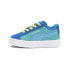 Фото #3 товара Puma Cocom X Suede Slip On Toddler Boys Blue Sneakers Casual Shoes 39376301