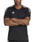 Фото #1 товара Футболка с высокой производительностью adidas Tiro 23 Slim-Fit 3-Stripes для лиги Runtime: 0 seconds