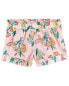 Baby Floral Poplin Shorts 6M