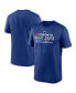 Фото #1 товара Men's Royal Toronto Blue Jays 2023 Postseason Authentic Collection Dugout T-shirt