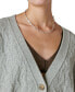Women's Cozy Cable-Knit Button-Front Cardigan