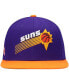 ფოტო #3 პროდუქტის Men's Purple and Orange Phoenix Suns Hardwood Classics Snapback Hat