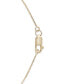 ფოტო #2 პროდუქტის Diamond Cross 18" Pendant Necklace (1/10 ct. t.w.) in 14k Gold