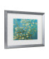 Фото #2 товара Vincent van Gogh 'Almond Branches In Bloom 1890' Matted Framed Art - 16" x 20"