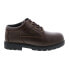 Фото #1 товара Lugz Savoy Slip Resistant MSVYEV-245 Mens Brown Wide Athletic Work Shoes