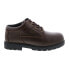 Lugz Savoy Slip Resistant MSVYEV-245 Mens Brown Wide Athletic Work Shoes