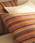 Striped cushion cover