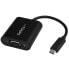 StarTech.com USB-C to VGA Adapter - with Presentation Mode Switch - 1920x1200 - USB Type-C - VGA (D-Sub) output - 2048 x 1280 pixels