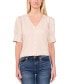 Фото #1 товара Women's Button-Up Short-Sleeve Blouse