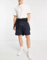 DTT jersey shorts in navy