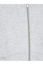 Фото #6 товара Свитер унисекс Koton Оверсайз с капюшоном на молнии