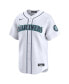 ფოტო #2 პროდუქტის Men's Cal Raleigh White Seattle Mariners Home Limited Player Jersey